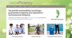 Desktop Screenshot of eco-officiency.com