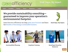 Tablet Screenshot of eco-officiency.com